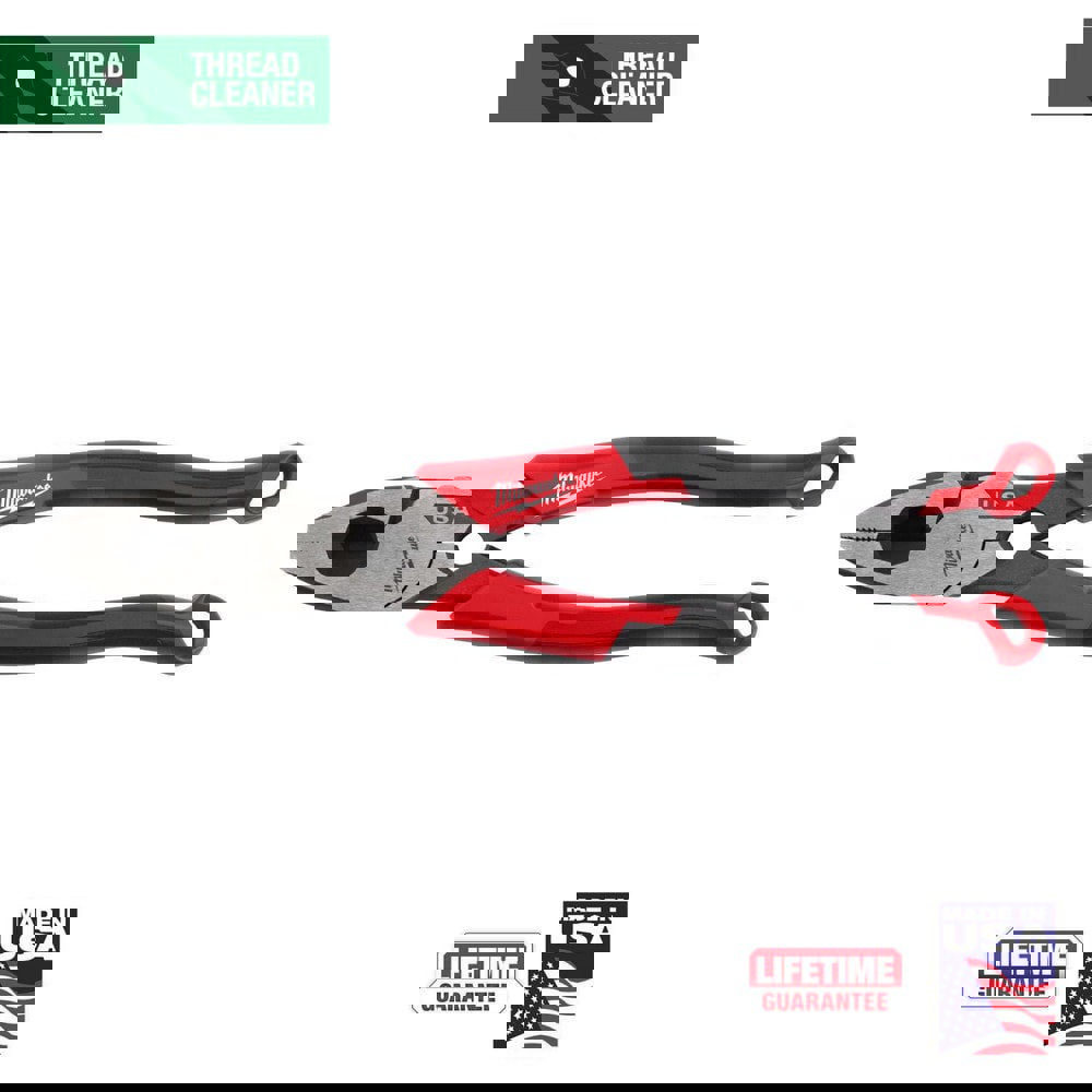 Pliers; Jaw Texture: Crosshatch ; Plier Type: Lineman's ; Jaw Length (Inch): 1-7/8 ; Jaw Length (Decimal Inch): 1.8750 ; Jaw Width (Inch): 1-1/4 ; Jaw Type: Linesman